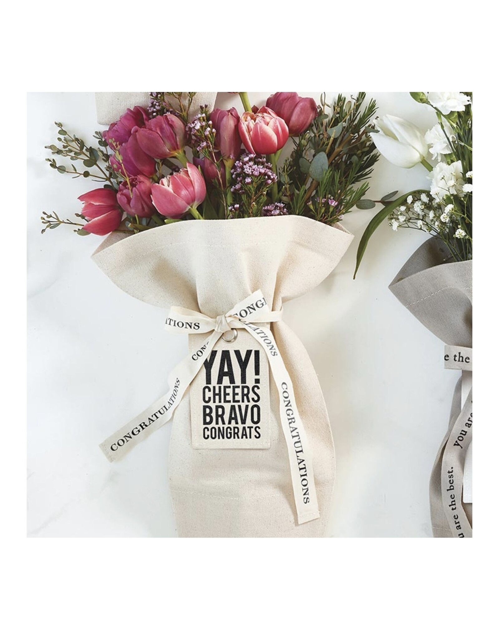 Santa Barbara Design Studio THE BOUQUET BAG© reusable canvas bag