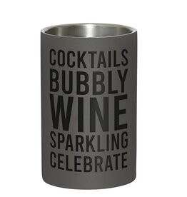 Santa Barbara Design Studio Stainless Wine Chiller - Cocktails Bubbly