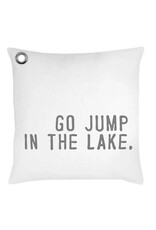Santa Barbara Designs Go Jump In the Lake Pillow