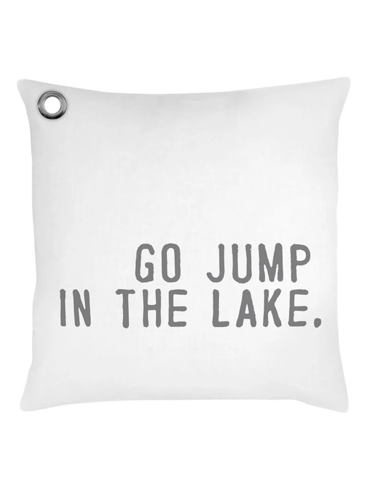 Santa Barbara Designs Go Jump In the Lake Pillow