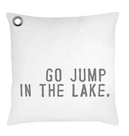 Santa Barbara Designs Go Jump In the Lake Pillow