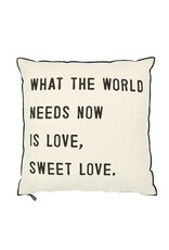 Santa Barbara Design Studio Sweet Love Pillow “What The World Needs Now Is Love, Sweet Love.”