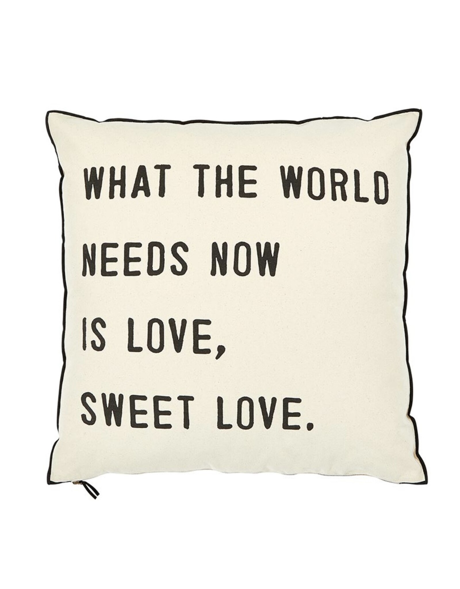 Santa Barbara Design Studio Sweet Love Pillow “What The World Needs Now Is Love, Sweet Love.”