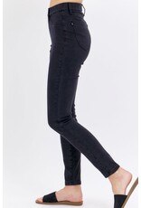 Judy Blue Judy Blue HW black pull on skinny jeans