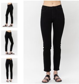 Judy Blue Judy Blue MR black slim fit jeans