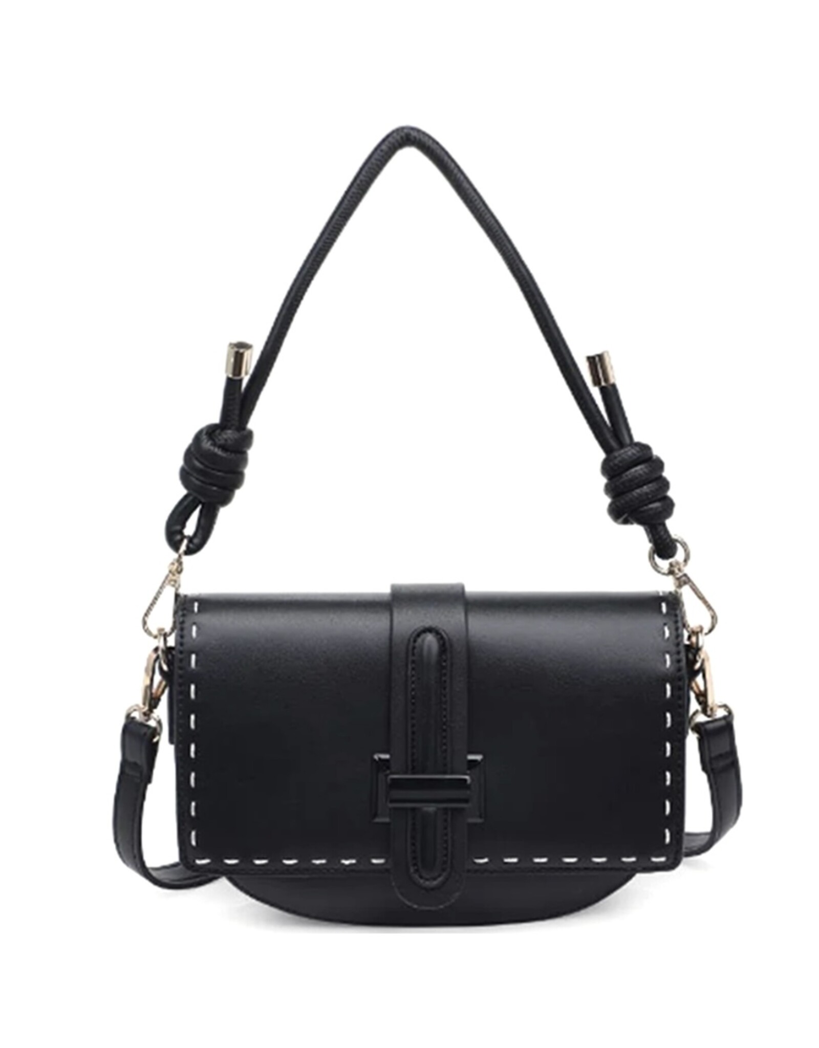 LATA Whipstitch knotted norah crossbody