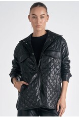 Elan Elan black quilted jacket