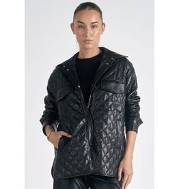 Elan Elan black quilted jacket