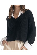 Elan Elan Layered Look Sweater