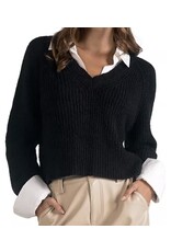 Elan Elan Layered Look Sweater