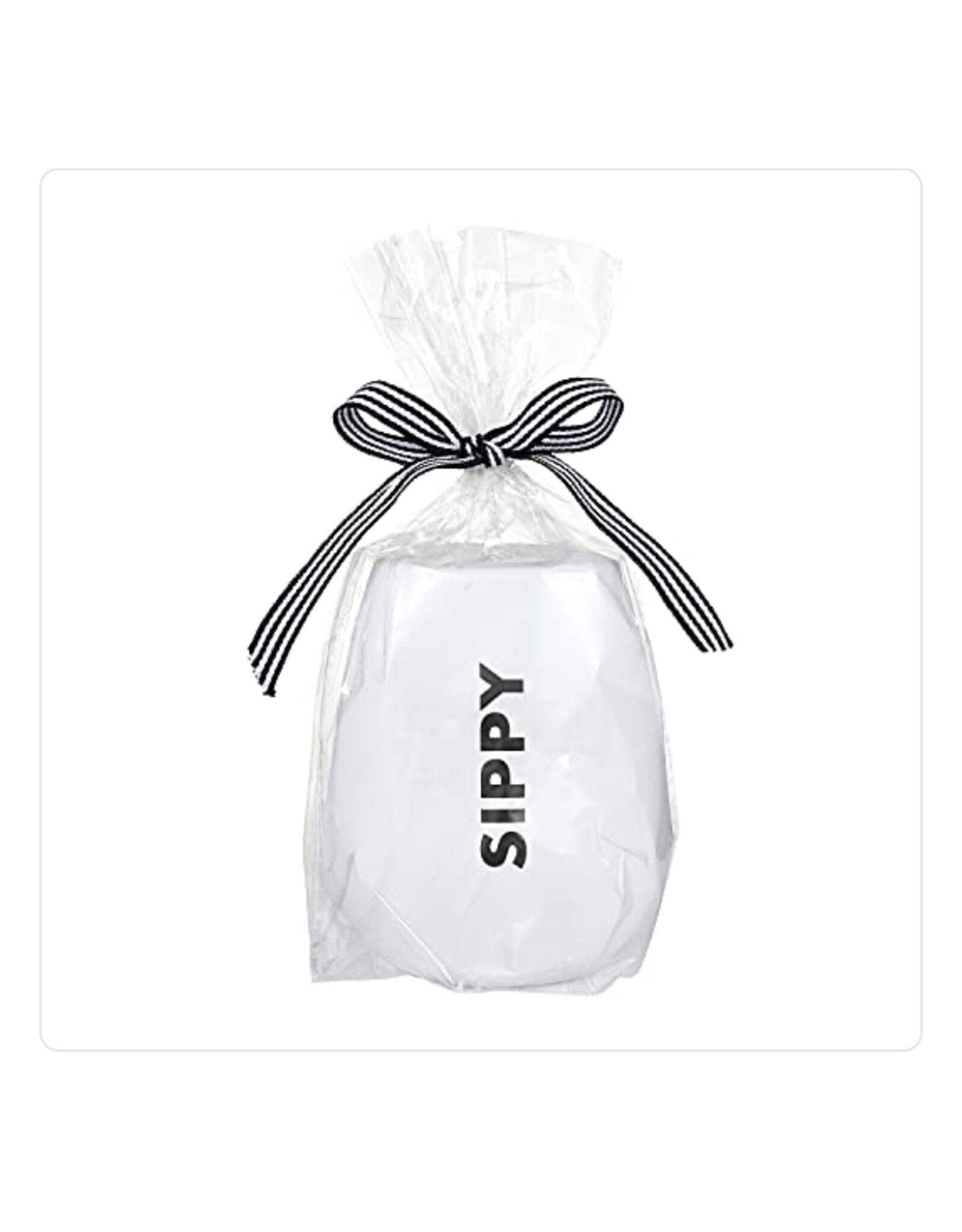 Santa Barbara Designs ‘Sippy’ stemless silicone wine glass