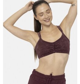 mono b Mineral wash lounge bra