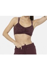 mono b Mineral wash lounge bra
