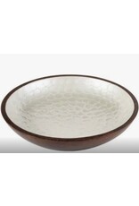 Santa Barbara Designs Inlaid Walnut Decor Bowl