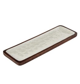 Santa Barbara Designs Inlaid Walnut Tray