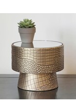 Santa Barbara Designs Gold Mirror Top Stand