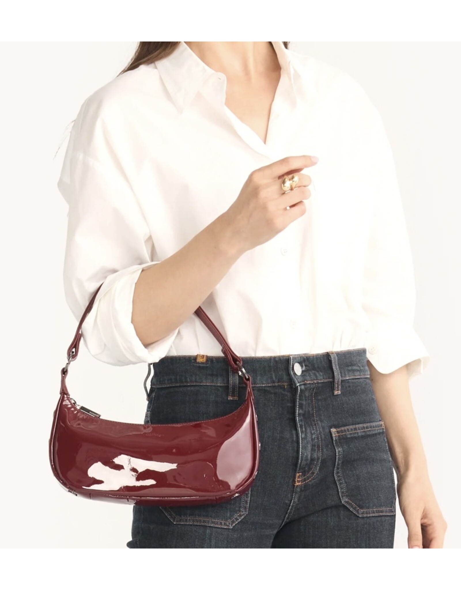 Hammitt Becker Leather Shoulder Bag