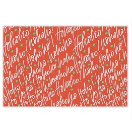 Santa Barbara Designs ho ho ho placemats