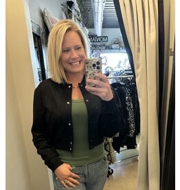 mono b suede bomber jacket