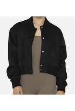mono b suede bomber jacket