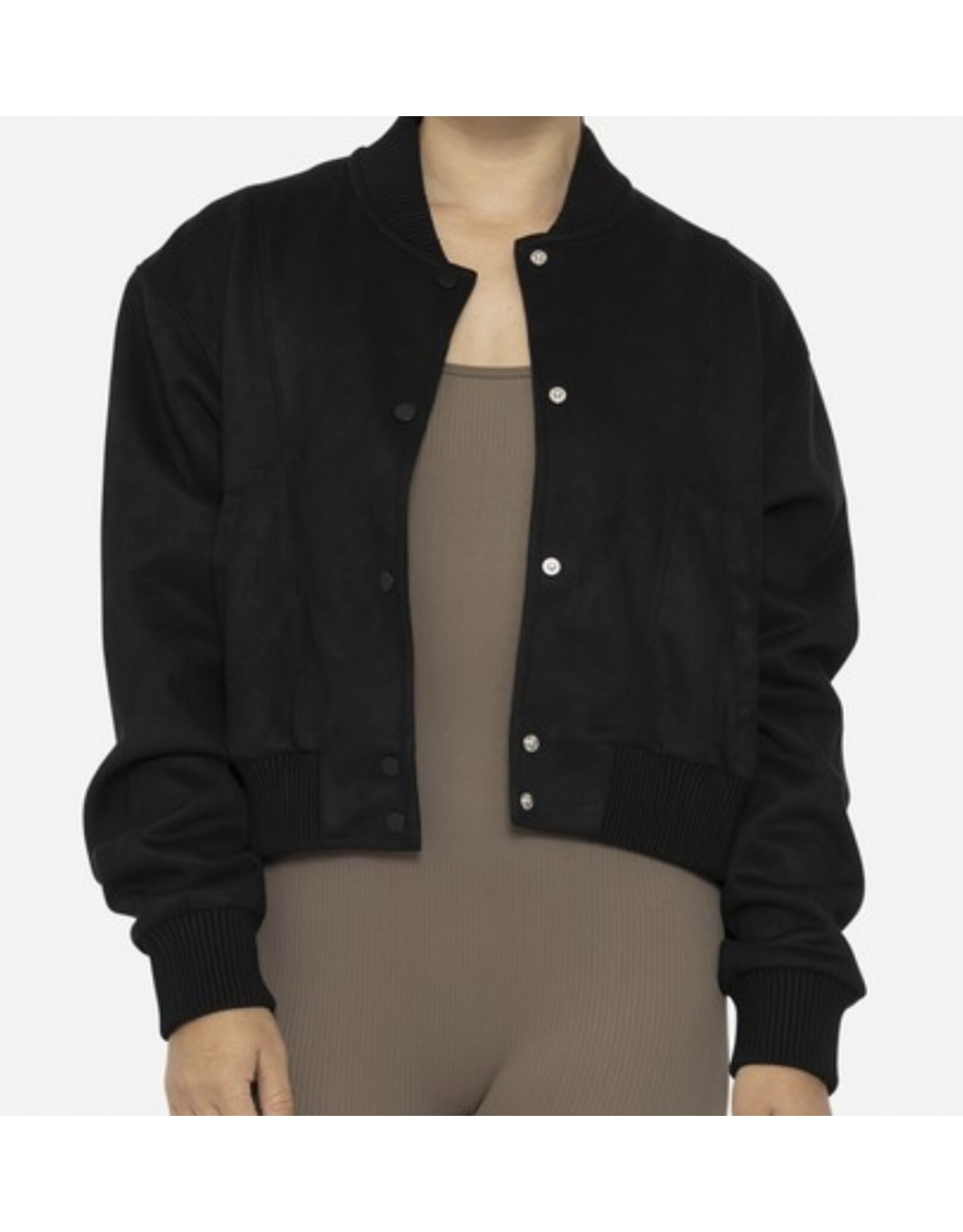 mono b suede bomber jacket
