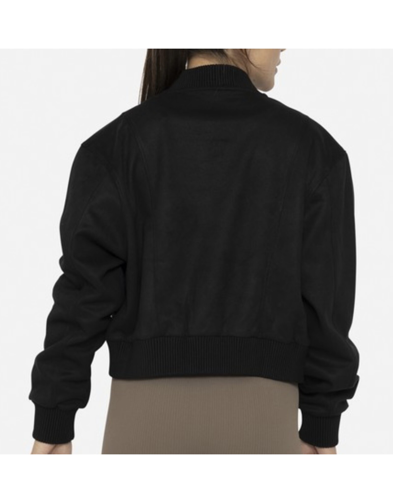 mono b suede bomber jacket