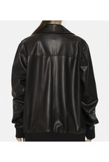 mono b vegan leather biker jacket