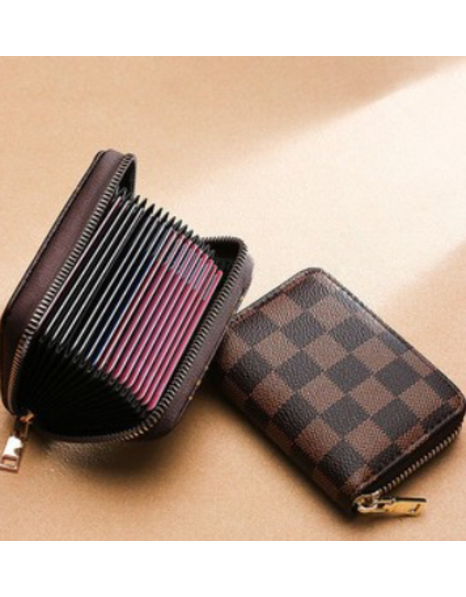 LATA Brown ‘look for less’ wallet