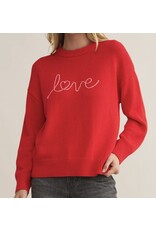 ZSupply ZSupply Love Notes Boyfriend Sweater