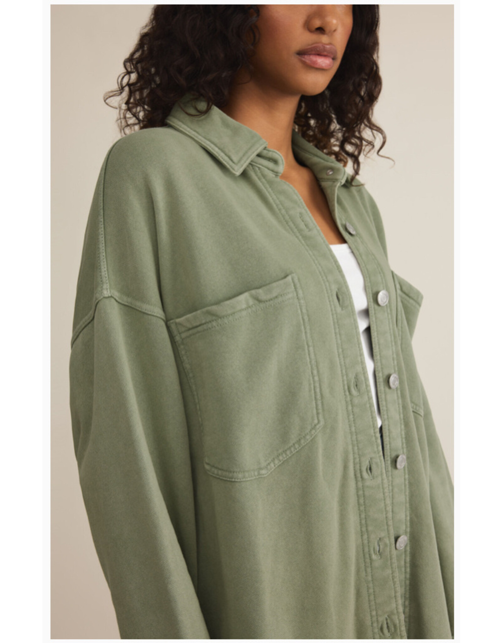 ZSupply ZSupply All Day Knit Jacket Avocado