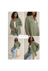 ZSupply ZSupply All Day Knit Jacket Avocado