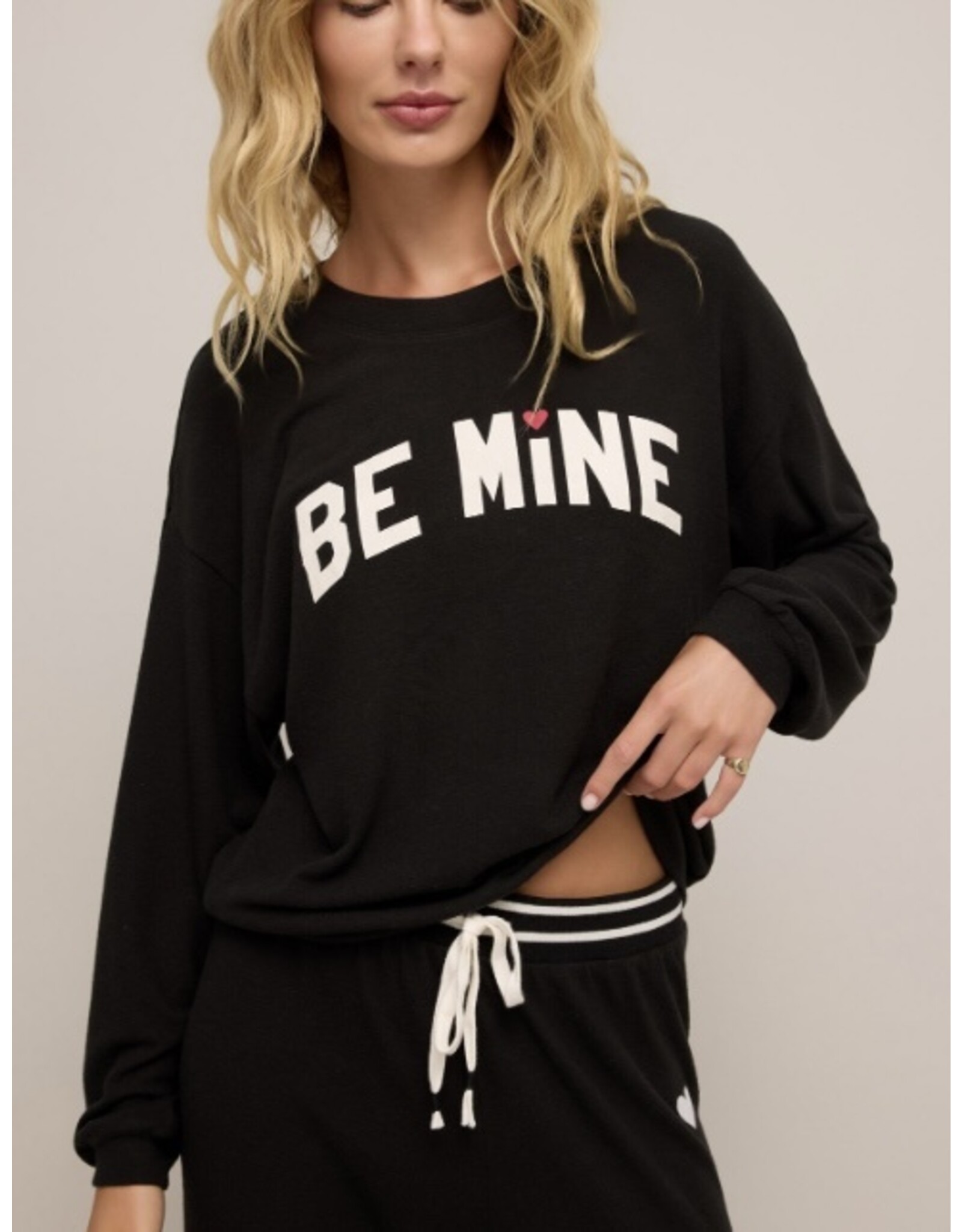 Z Supply ZSupply Be Mine LS Top Black