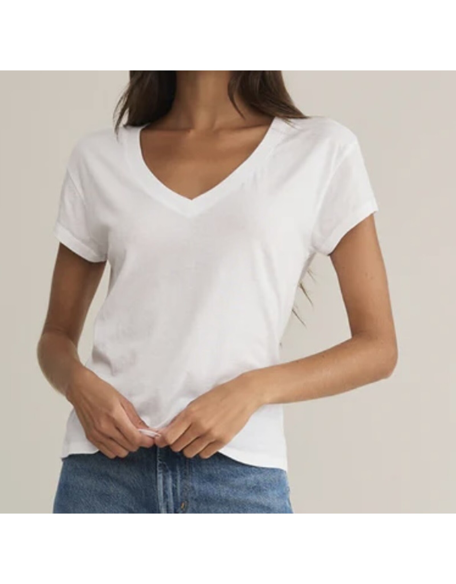 LATA Zsupply modern v-neck tee