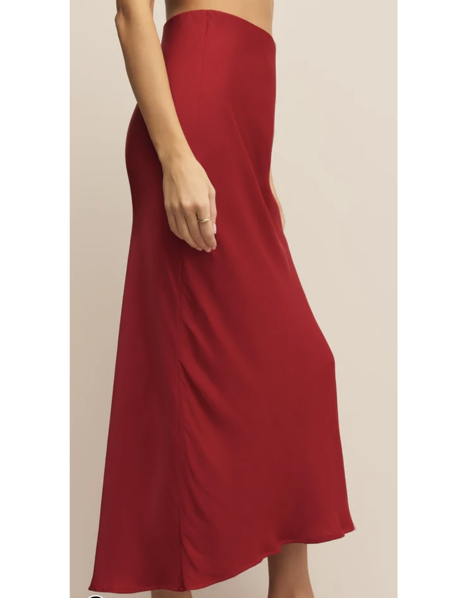 ZSupply Zsupply Europa poly sheen skirt