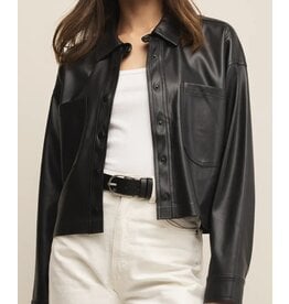ZSupply ZSupply All Day Faux Leather Jacket