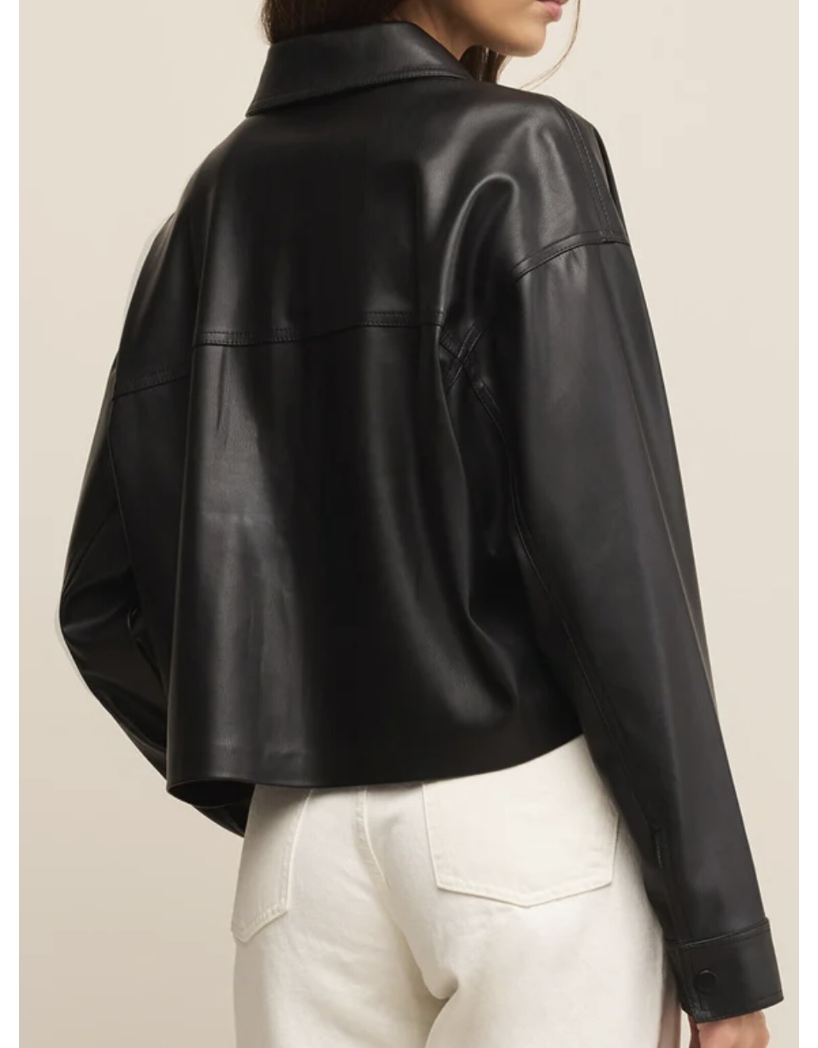 ZSupply ZSupply All Day Faux Leather Jacket