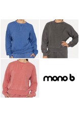 mono b burn out sweatshirt