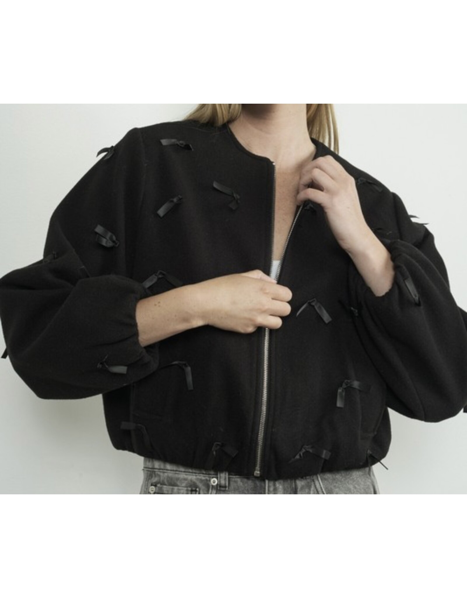 LATA Ribbon adorned jacket