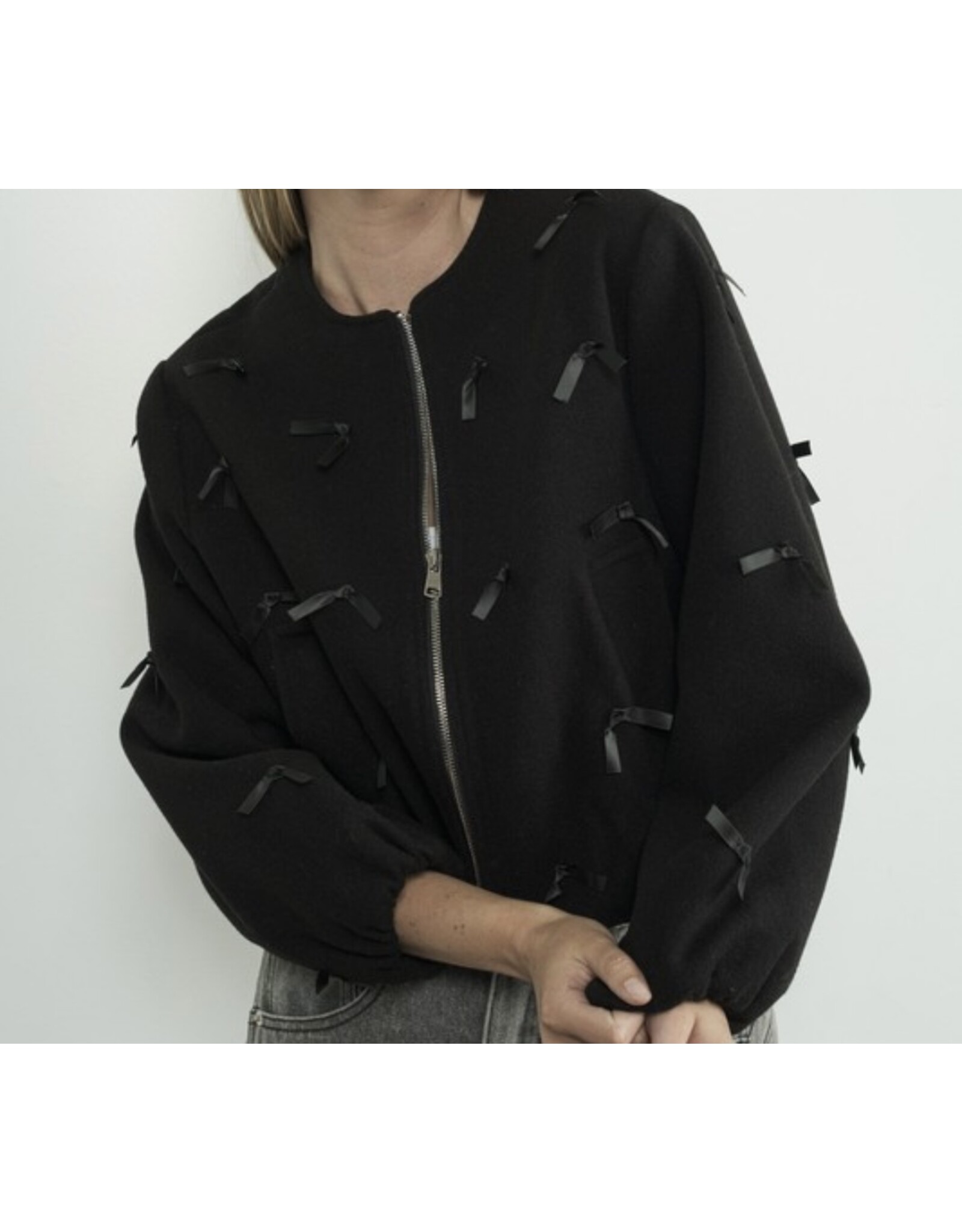 LATA Ribbon adorned jacket