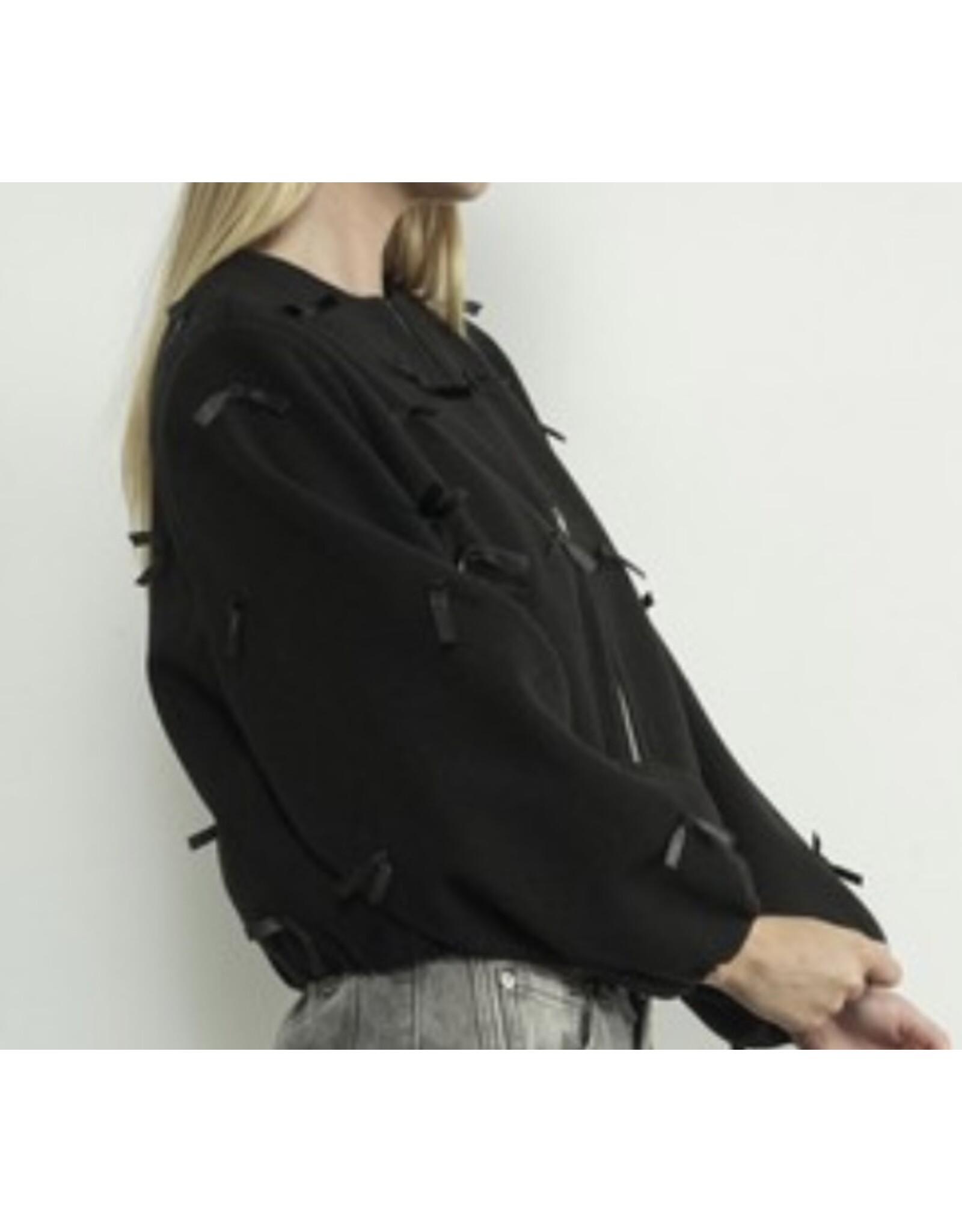 LATA Ribbon adorned jacket