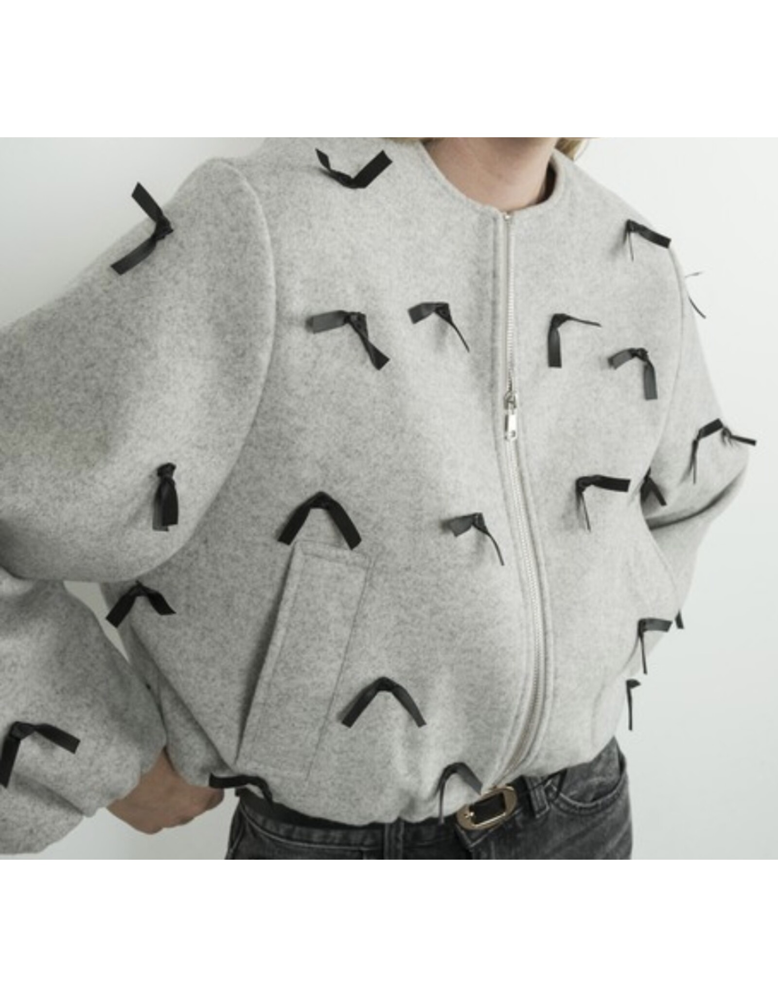 LATA Ribbon adorned jacket