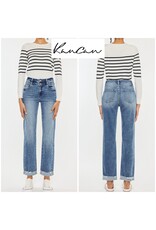 Kancan high rise slim straight jeans