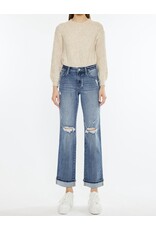 Kancan True Straight Jeans Mid Rise