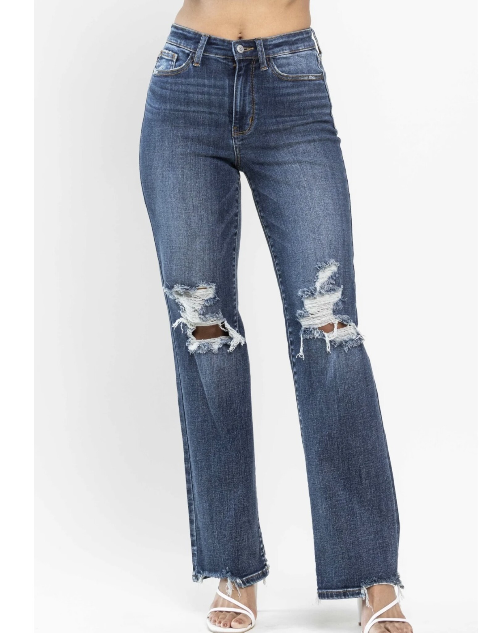 Judy Blue Judy Blue HW Destroy Straight Jeans