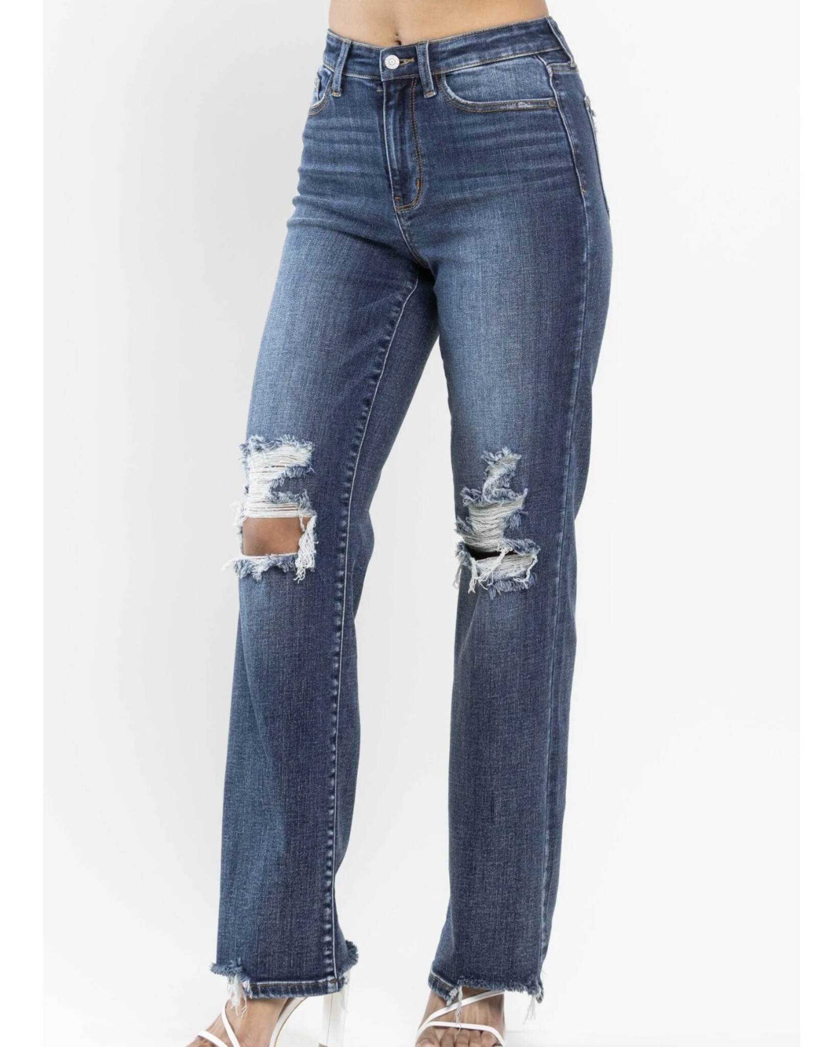 Judy Blue Judy Blue HW Destroy Straight Jeans