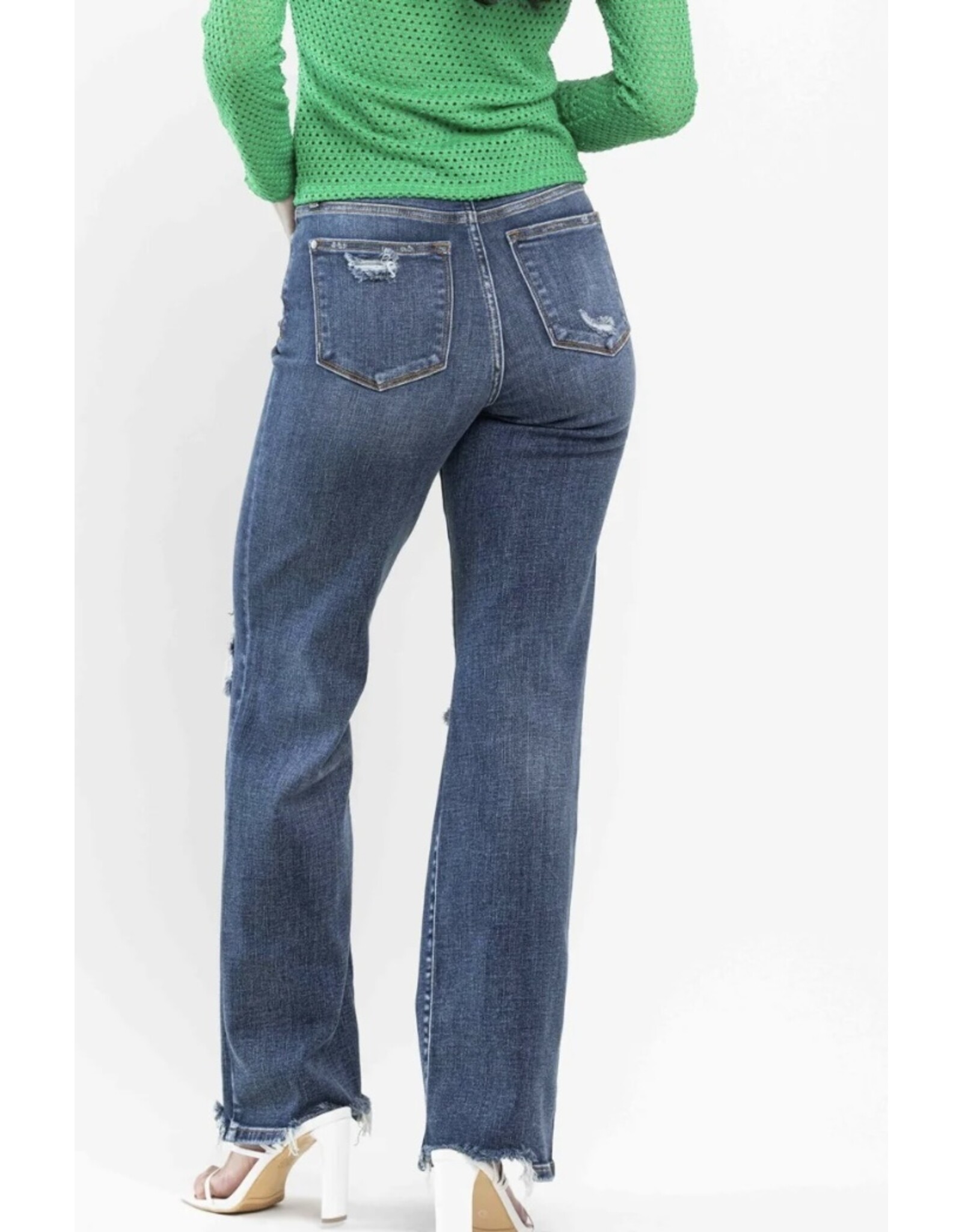Judy Blue Judy Blue HW Destroy Straight Jeans