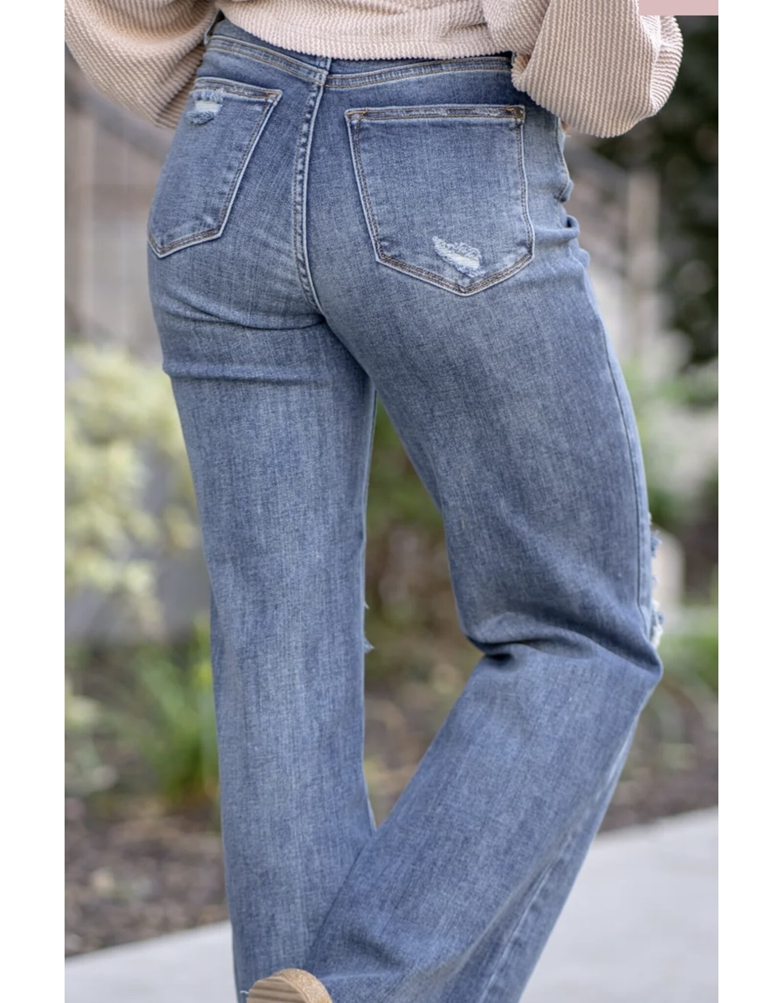 Judy Blue Judy Blue HW Destroy Straight Jeans