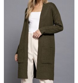 olive sweater cardigan