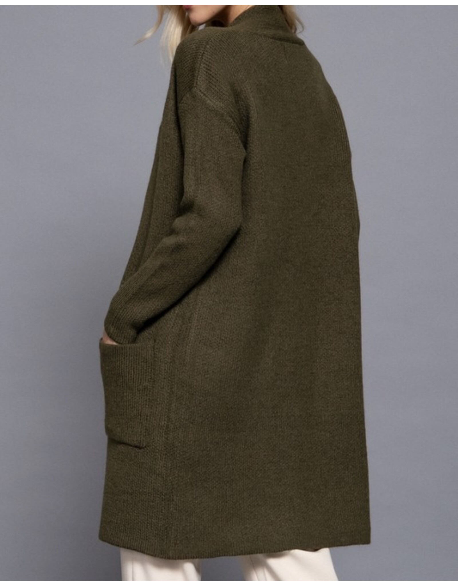 olive sweater cardigan