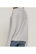 Long sleeve mock neck sweater